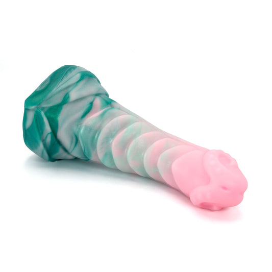 Basilisk Large 00-30 Soft Watermelon Candy GITD Suction Base