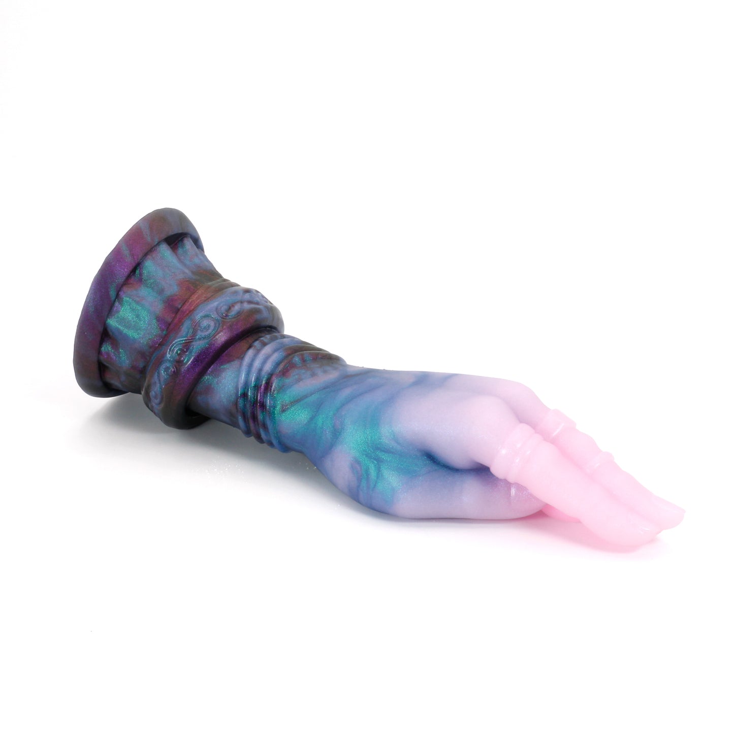 Mage Hand Medium 00-30 Soft Pink Storm GITD CS Suction Base