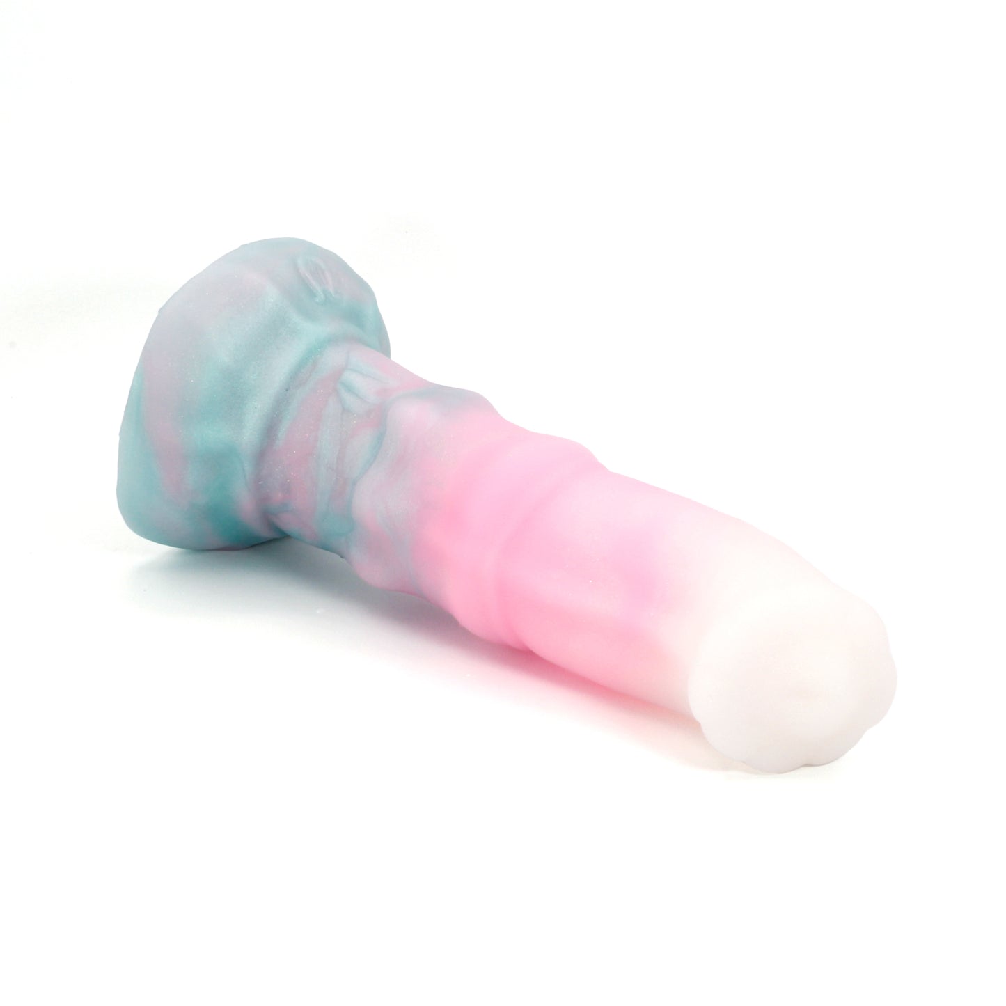 Minotaur Medium 00-30 Soft Pastel Sugar Plum GITD Suction Base