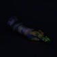 Mage Hand Large 00-30 Soft Misty Haze GITD UV Suction Base