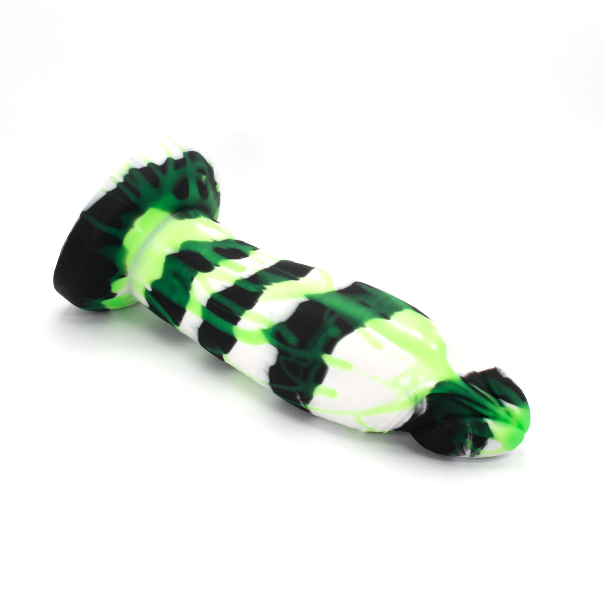 Elven Sorcerer Large 00-30 Soft Sandworm Swirl GITD Suction Base
