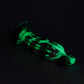 Elven Sorcerer Large 00-30 Soft Sandworm Swirl GITD Suction Base