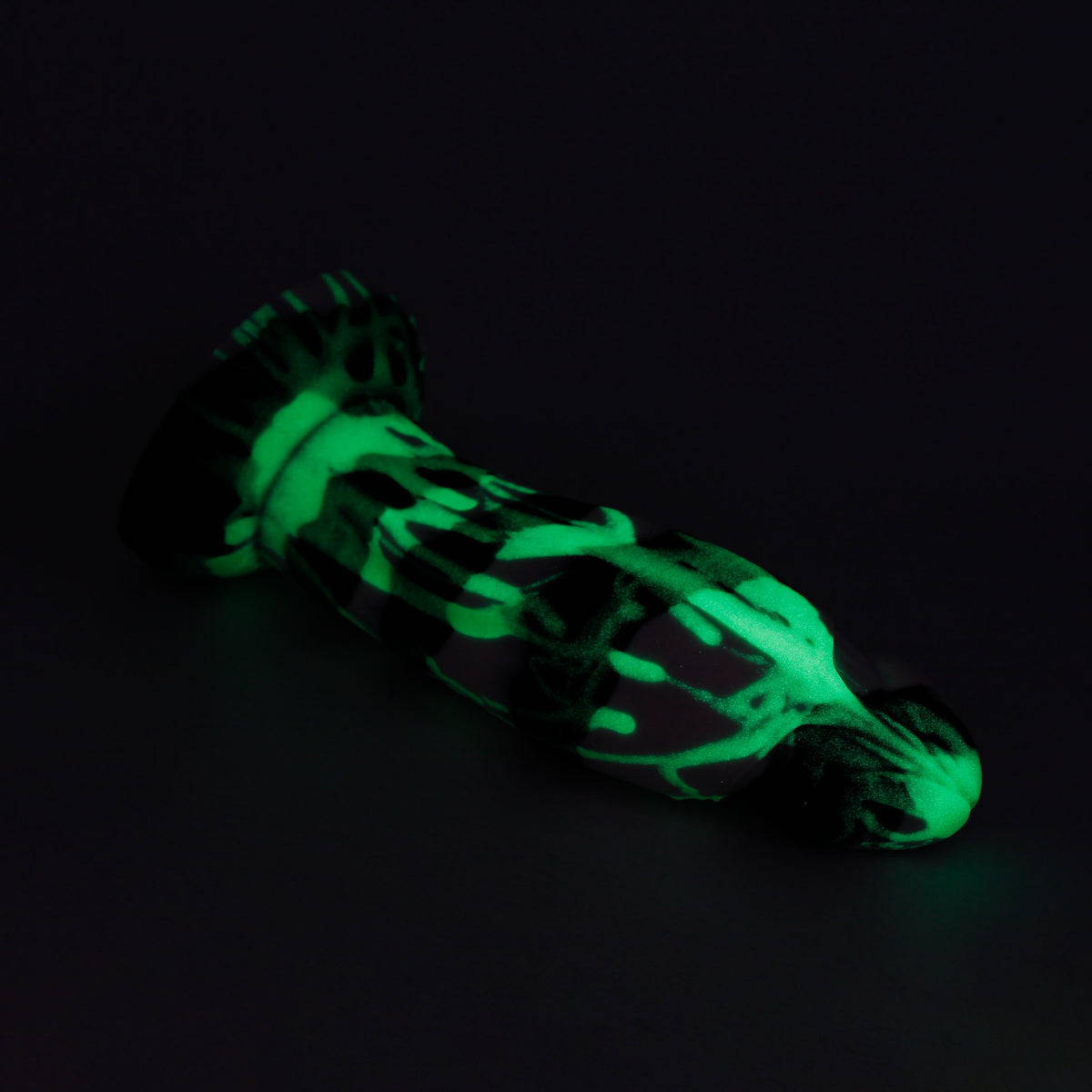 Elven Sorcerer Large 00-30 Soft Sandworm Swirl GITD Suction Base
