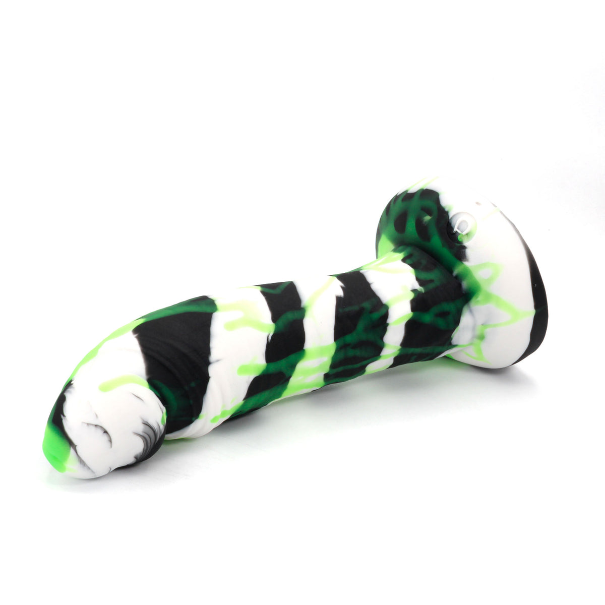Elven Sorcerer Large 00-30 Soft Sandworm Swirl GITD Suction Base