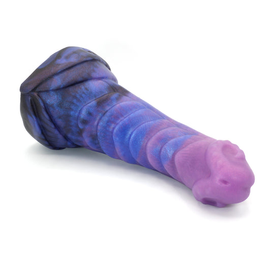 Basilisk Large 00-30 Soft Blue Orchid GITD Suction Base