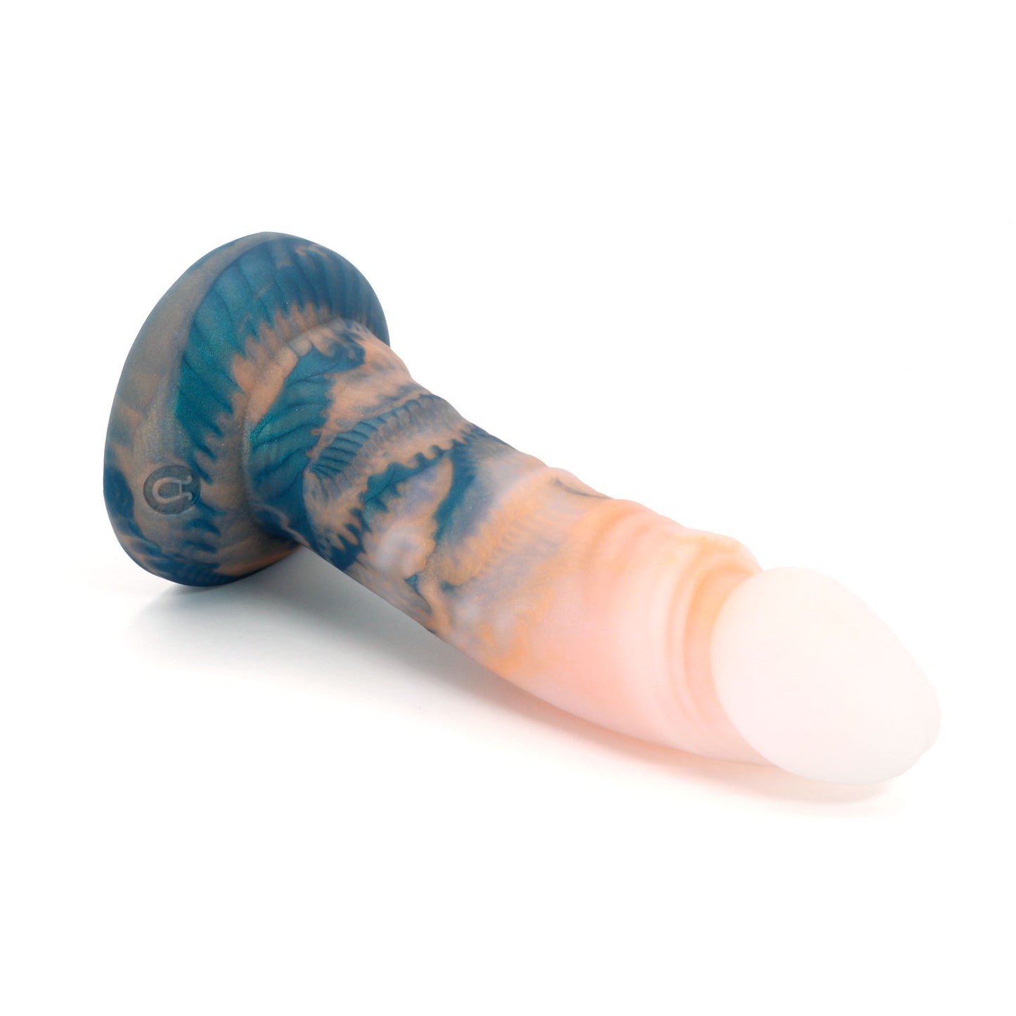 Human Bard Large 00-30 Soft Ghostly Pumpkin Patch GITD Suction Base