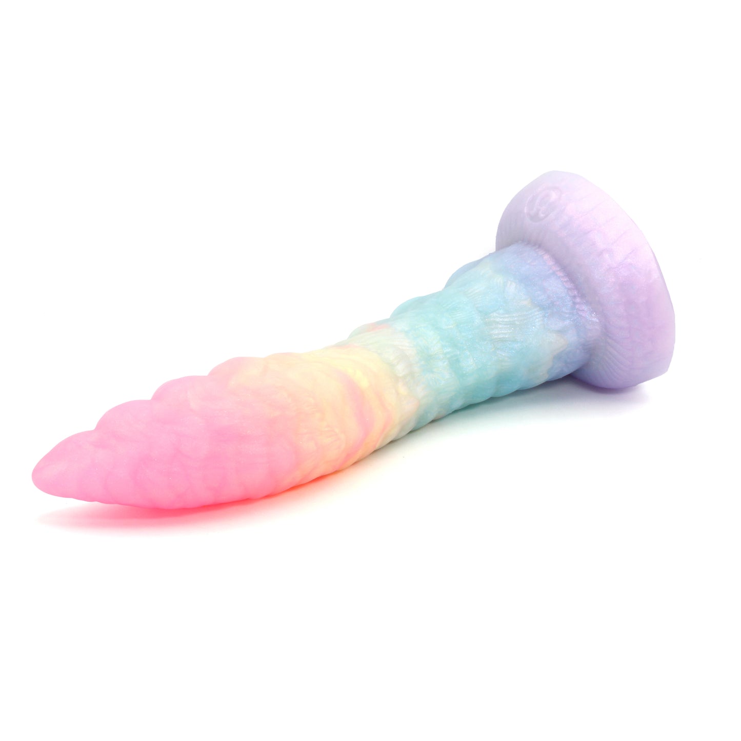 Dark Mantle Tentacle X-Large 00-30 Soft Crystal Rainbow GITD Suction Base