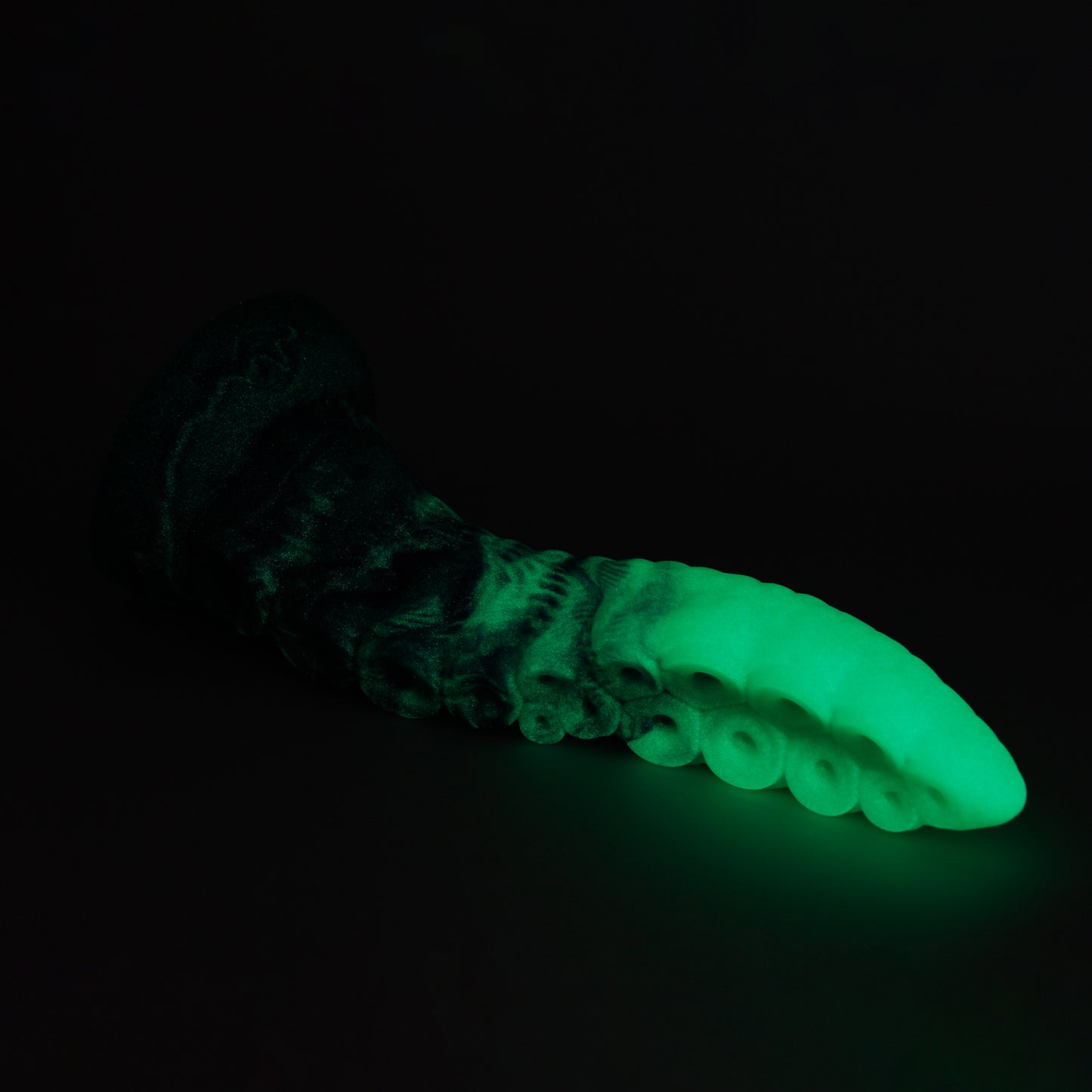 Dark Mantle Tentacle Large 00-30 Soft Cactus Flower GITD Suction Base