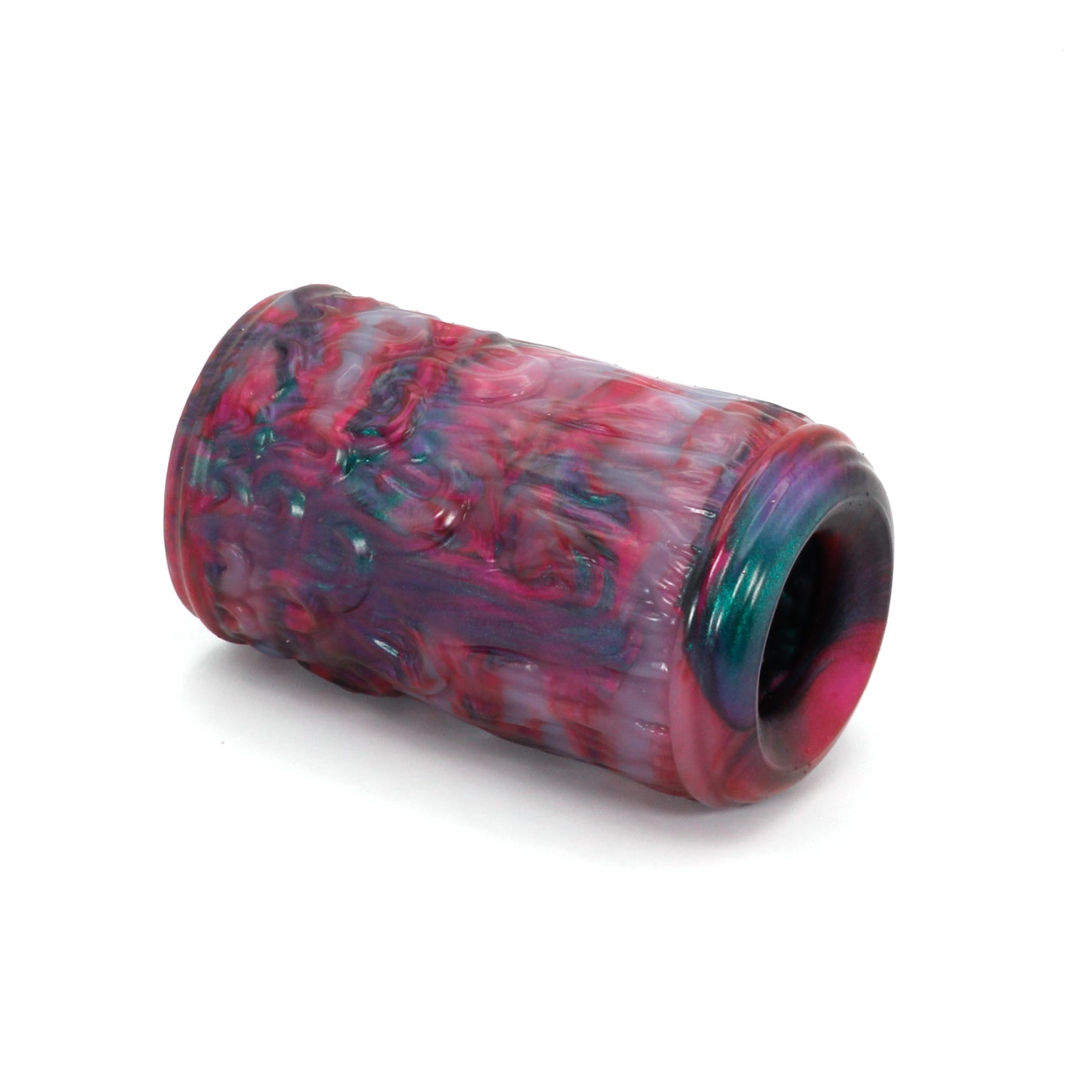 Arcane Hand Relaxed Stroker 00-20 Super Soft Cosmic Fuchsia GITD CS