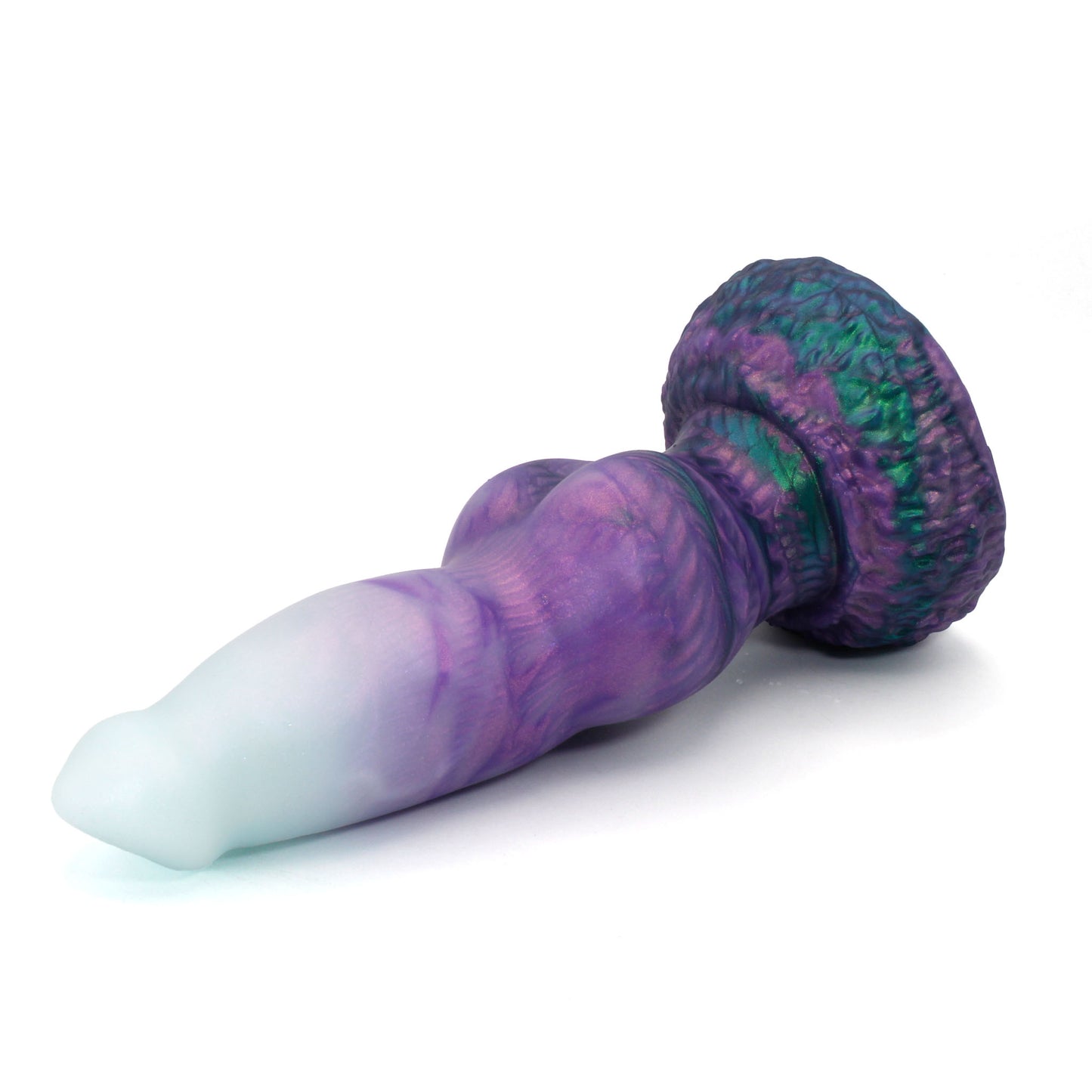 Direwolf Large 00-30 Soft Must Sea GITD Color Shift Suction Base