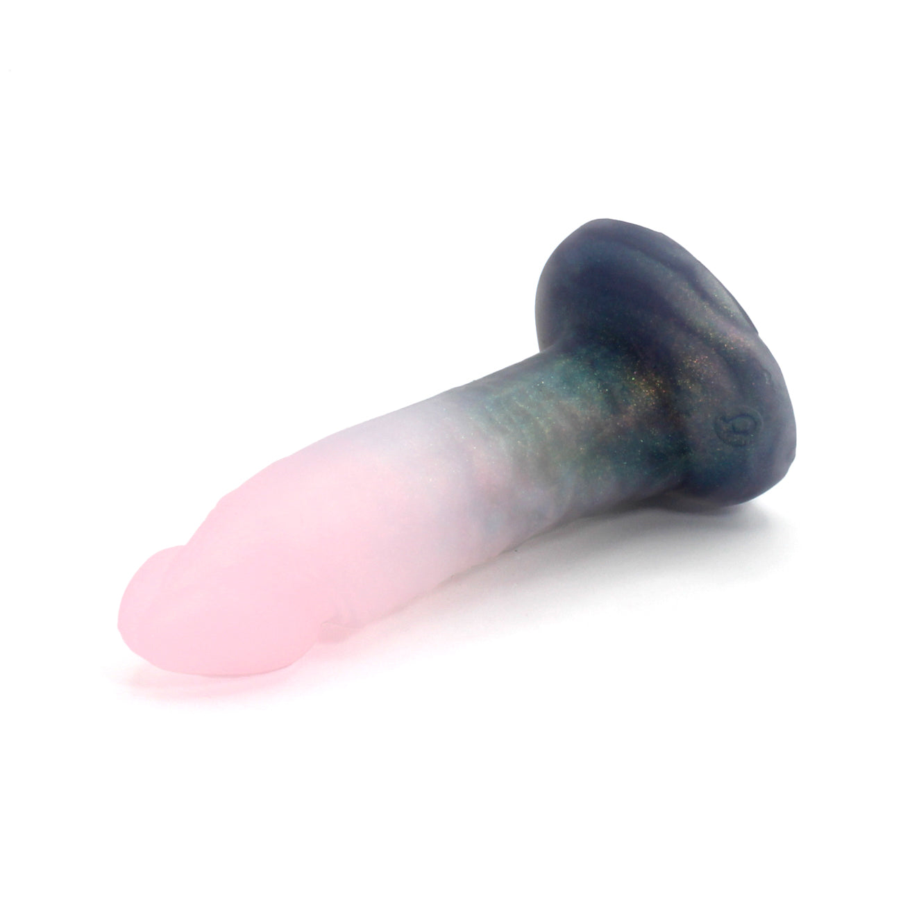 Human Bard X-Small 00-31 Soft Near Clear Holiday Twinkle GITD CS Suction Base