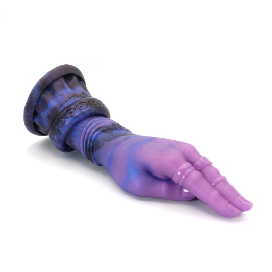 Mage Hand Large 00-30 Soft Blue Orchid GITD Suction Base