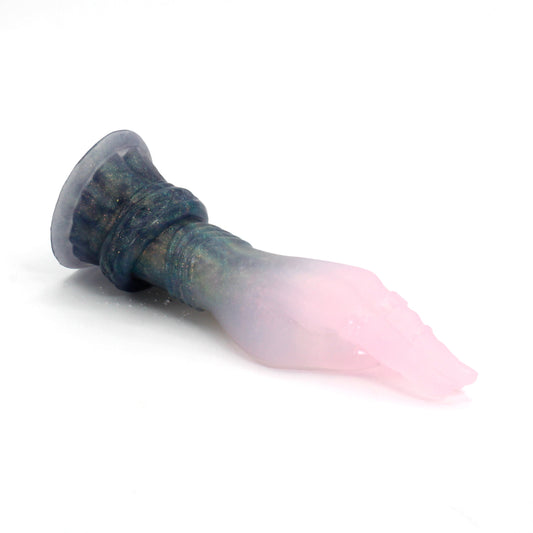 Mage Hand X-Small 00-31 Soft Near Clear Holiday Twinkle GITD CS Suction Base