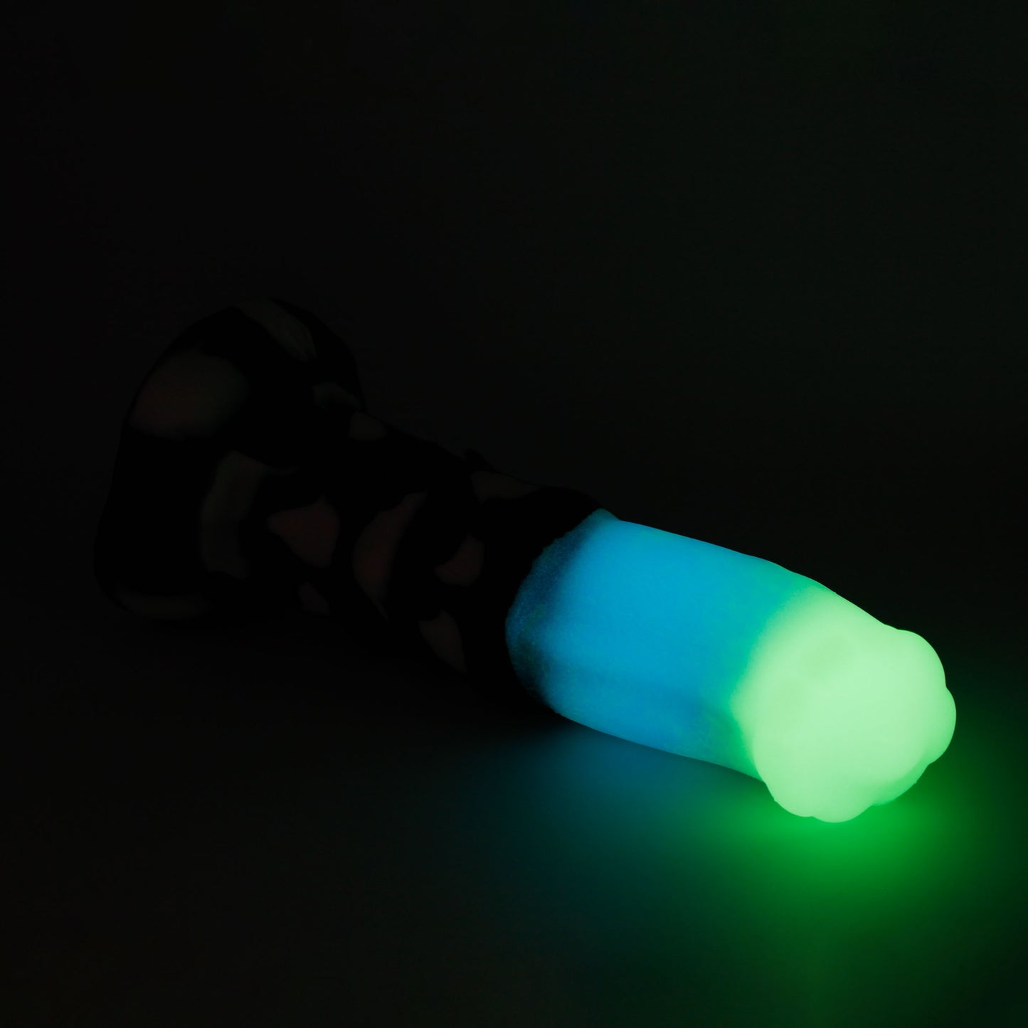 Minotaur Large 00-30 Soft Haunted Cow GITD Suction Base