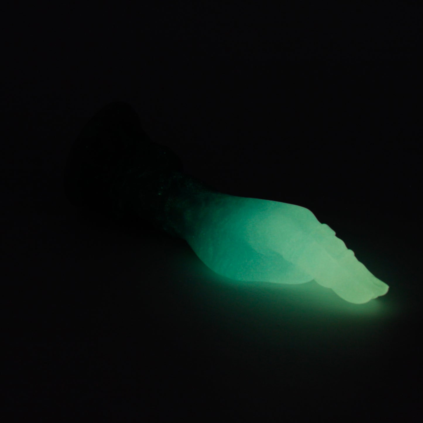 Mage Hand X-Small 00-31 Soft Near Clear Holiday Twinkle GITD CS Suction Base