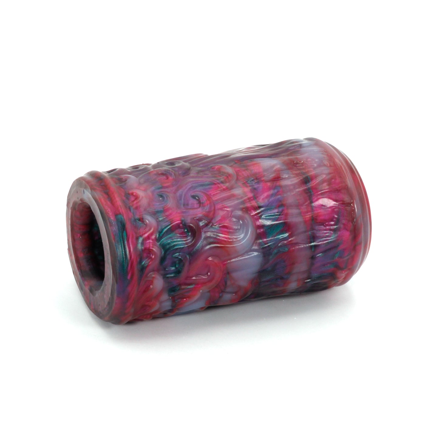 Arcane Hand Relaxed Stroker 00-20 Super Soft Cosmic Fuchsia GITD CS