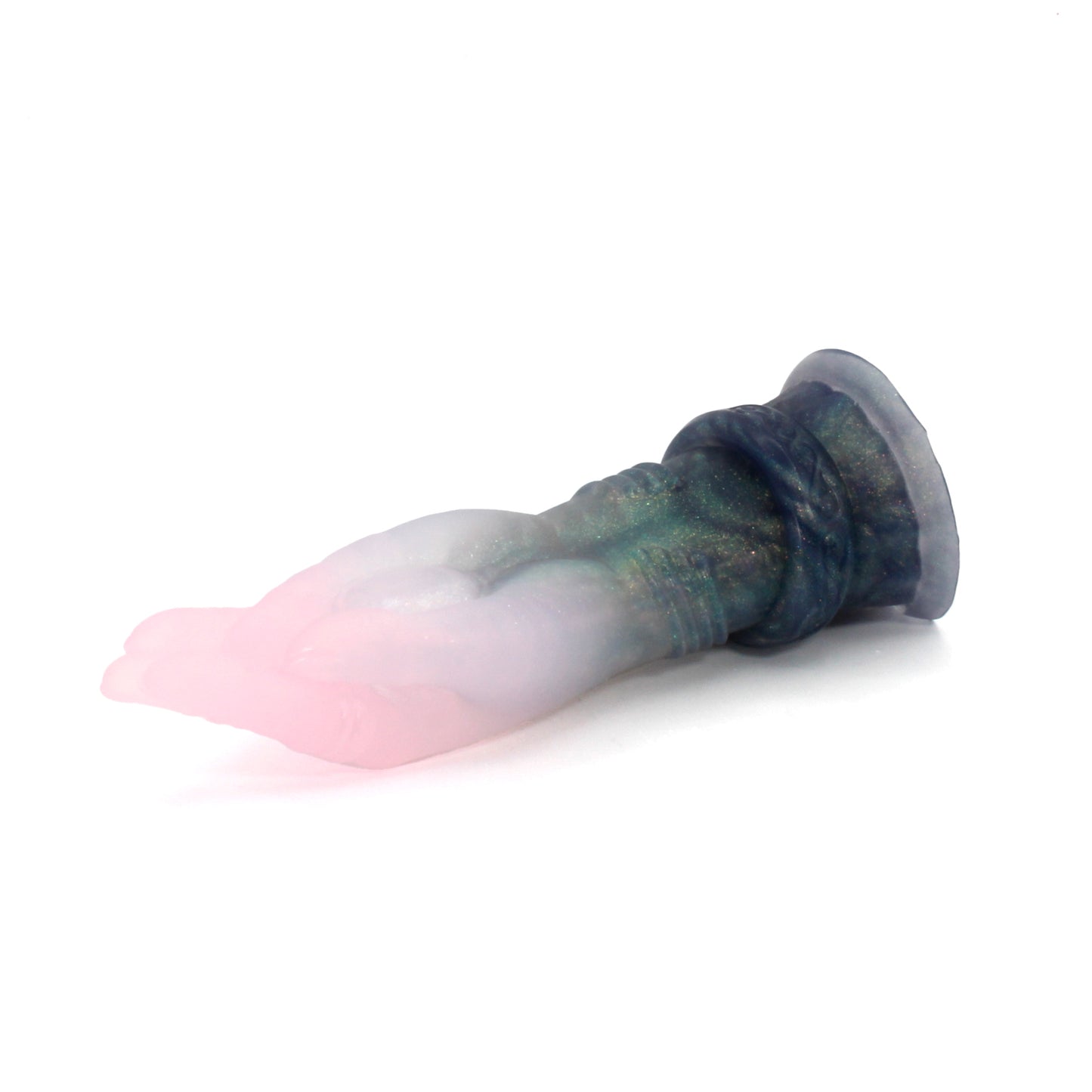 Mage Hand X-Small 00-31 Soft Near Clear Holiday Twinkle GITD CS Suction Base
