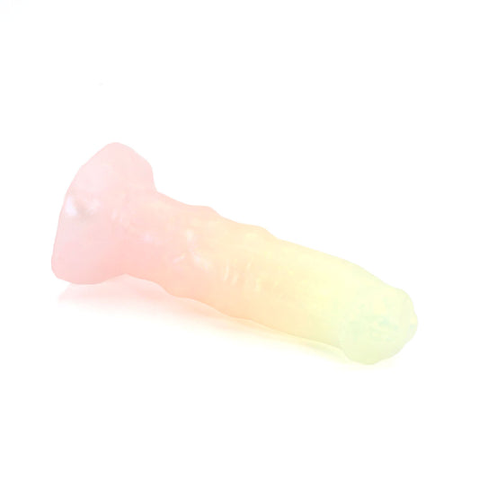Minotaur X-Small 00-31 Soft Near Clear Golden Seaglass UV Suction Base