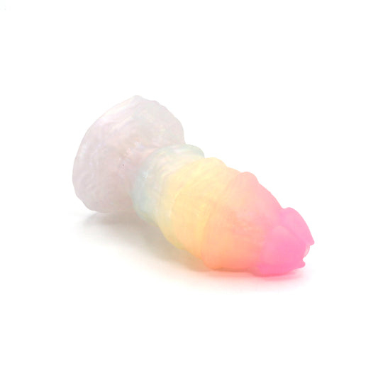 Dryad X-Small 00-31 Soft Near Clear Rainbow Shimmer UV Suction Base