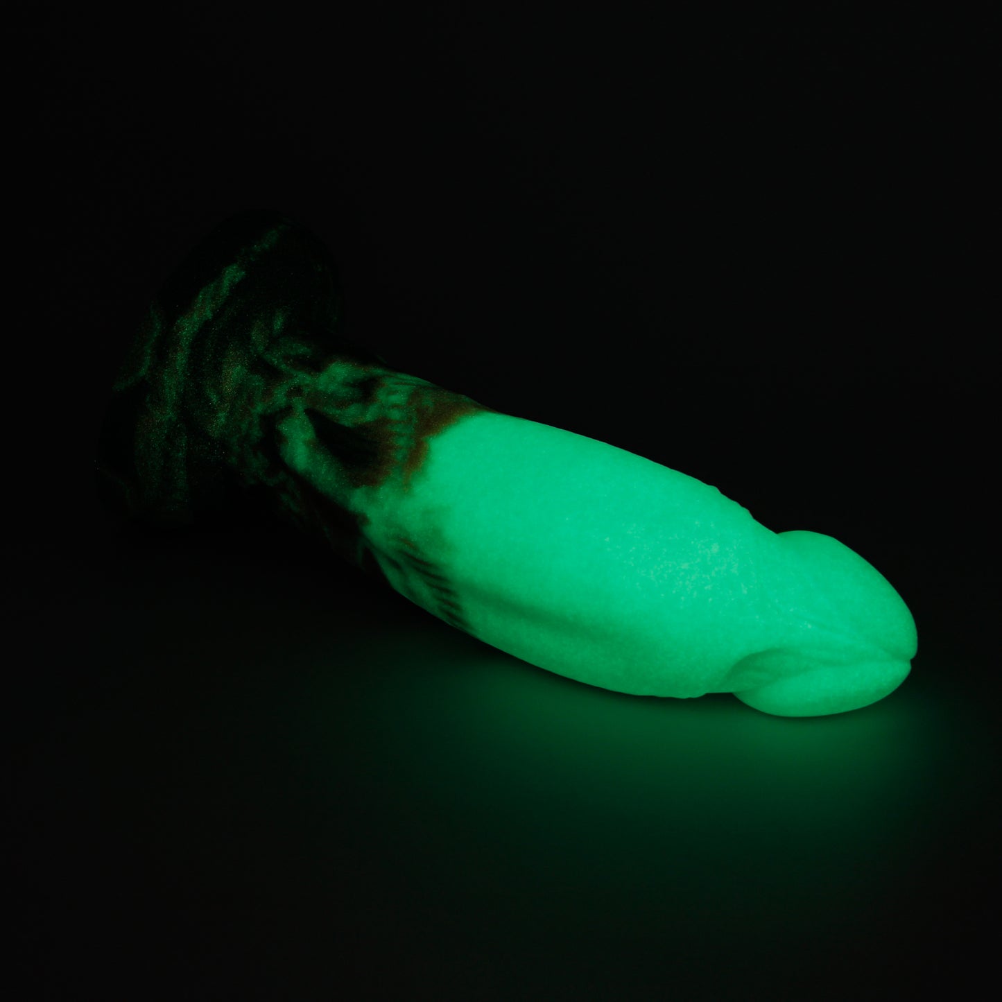 Elven Sorcerer Large 00-30 Soft Mint Fall GITD Suction Base