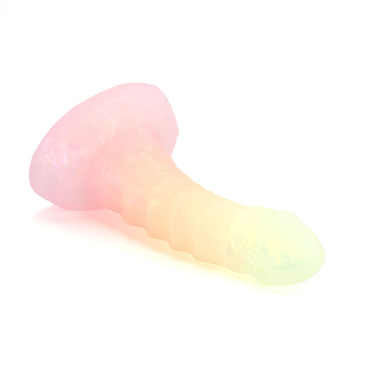 Gilbert Small 00-31 Soft Near Clear Golden Seaglass UV FLOP