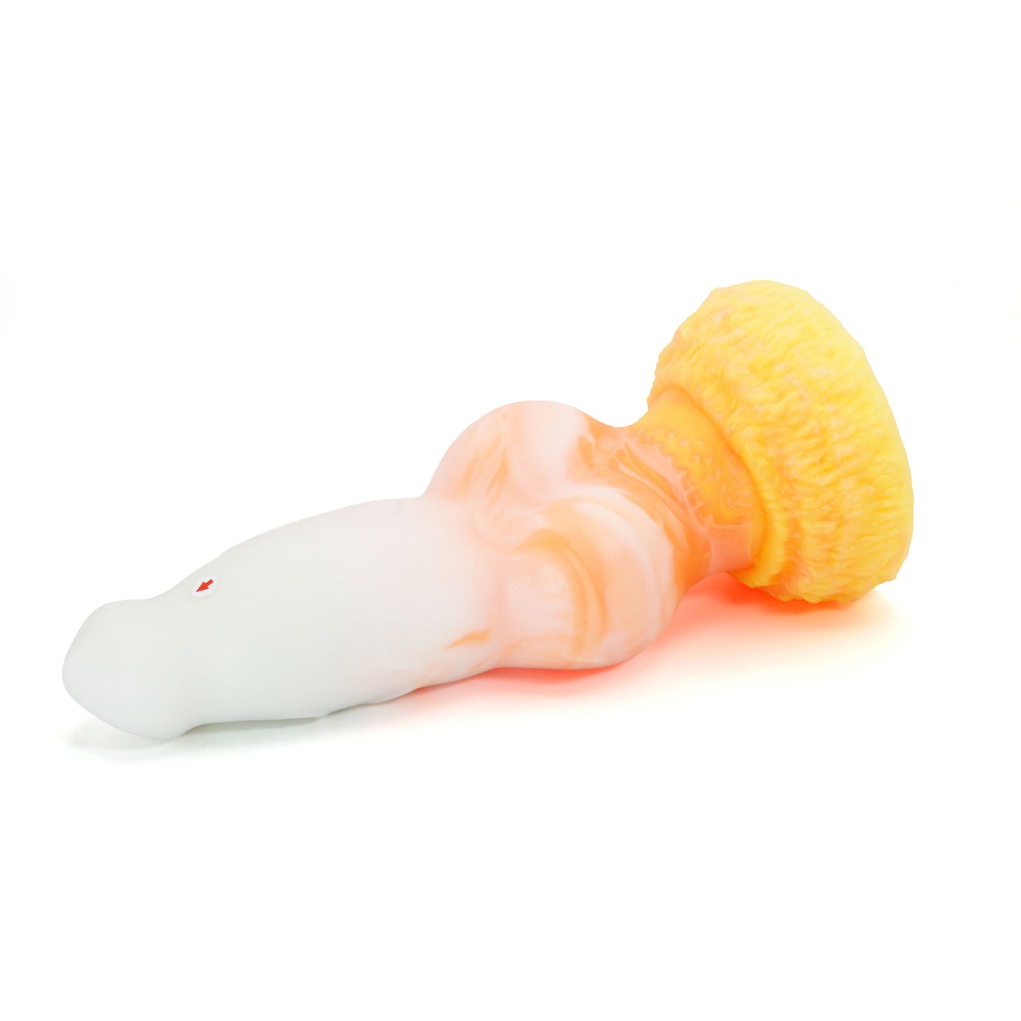 Direwolf X-Large 00-30 Soft Candy Corn GITD Suction Base FLOP