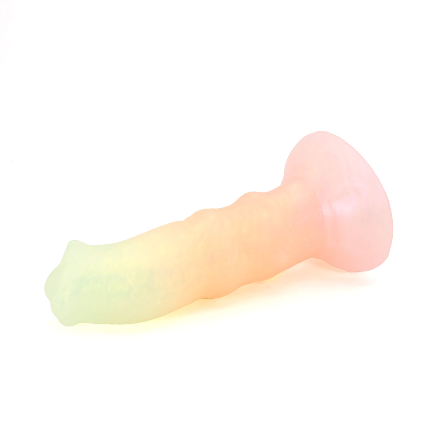 Minotaur Small 00-31 Soft Near Clear Golden Seaglass UV Suction Base