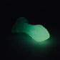Dark Mantle Plug Small 00-31 Soft Near Clear Holiday Twinkle GITD CS