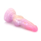 Direwolf Small 00-31 Soft Near Clear Rainbow Shimmer UV Suction Base FLOP