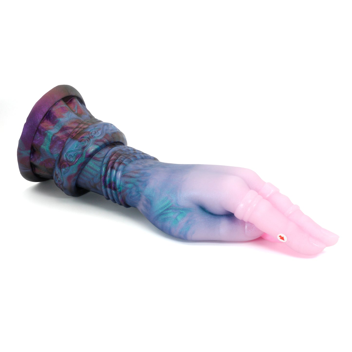 Mage Hand X-Large 00-30 Soft Pink Storm GITD Suction Base FLOP