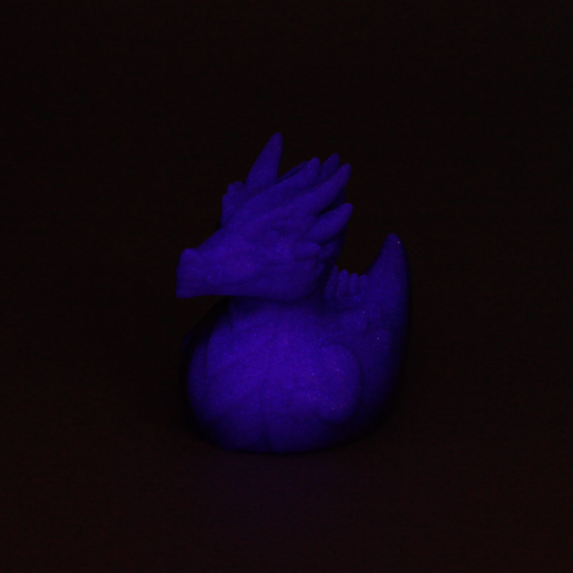 Kobold Ducky Squish Small 00-20 Super Soft Purple GITD UV