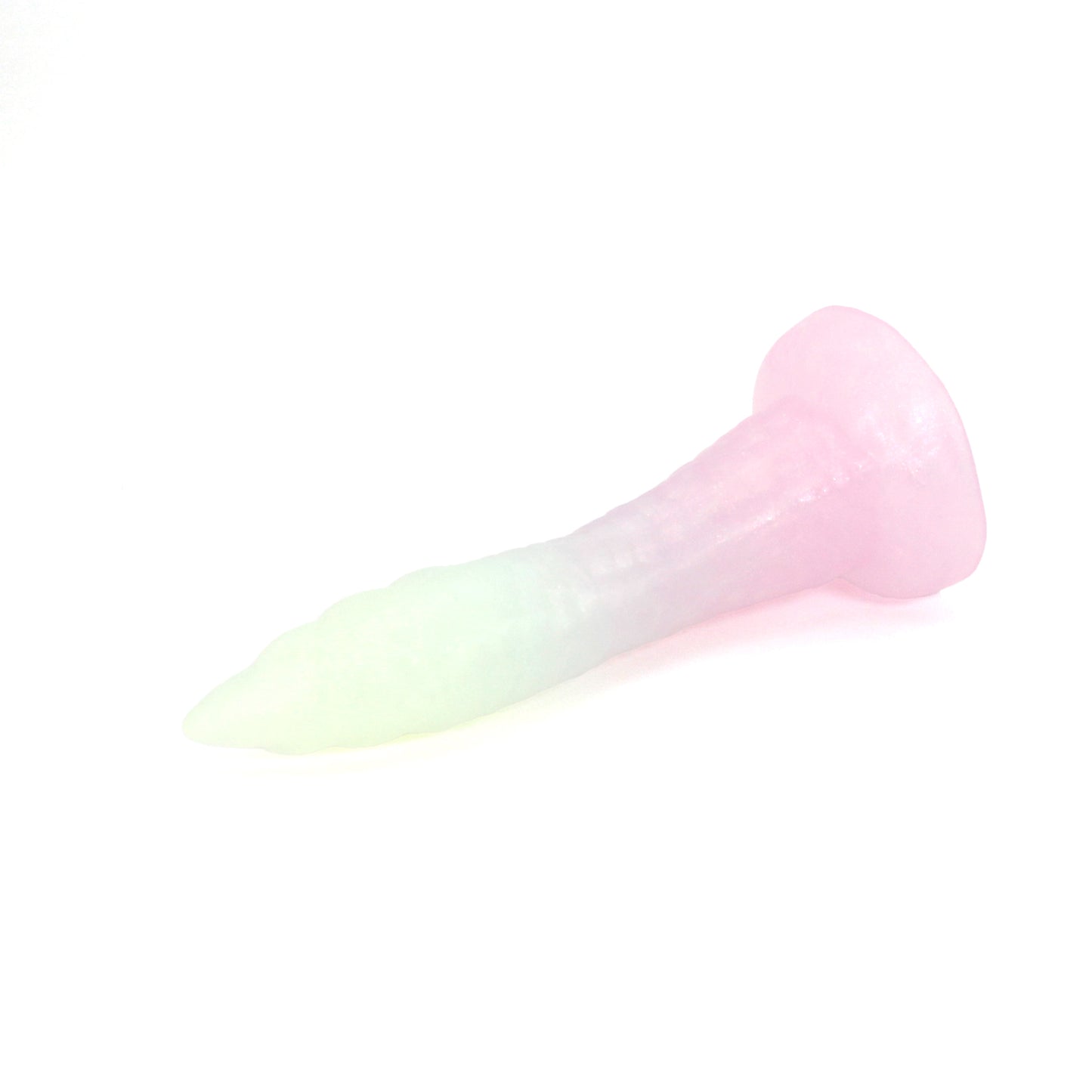 Dark Mantle Tentacle X-Small 00-31 Soft Near Clear Seaglass UV Suction Base