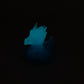 Kobold Ducky Squish Small 00-31 Soft Near Clear Ice Blue GITD