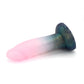 Human Bard Medium 00-31 Soft Near Clear Holiday Twinkle GITD CS Suction Base