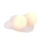 Harpy Bust Large 00-31 Soft Near Clear Golden Seaglass UV