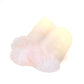 Harpy Bust Large 00-31 Soft Near Clear Golden Seaglass UV