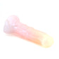 Minotaur Large 00-31 Soft Near Clear Golden Seaglass UV Suction Base