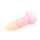 Minotaur Large 00-31 Soft Near Clear Golden Seaglass UV Suction Base