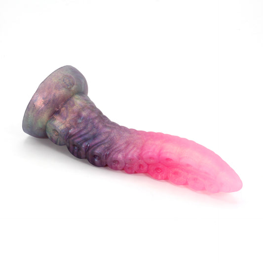 Dark Mantle Tentacle Small 00-31 Soft Near Clear Rosebud CS Suction Base