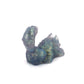 Direwolf Squish Small 00-31 Soft Near Clear Blue Green Shimmer