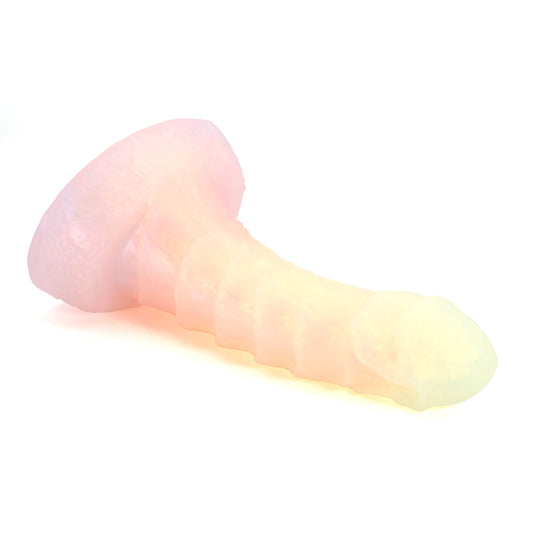 Gilbert X-Large 00-31 Soft Near Clear Golden Seaglass UV FLOP