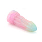 Dark Mantle Medium 00-31 Soft Near Clear Neon Blue Seaglass UV Suction Base FLOP