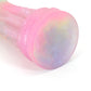 Dark Mantle Medium 00-31 Soft Near Clear Neon Blue Seaglass UV Suction Base FLOP