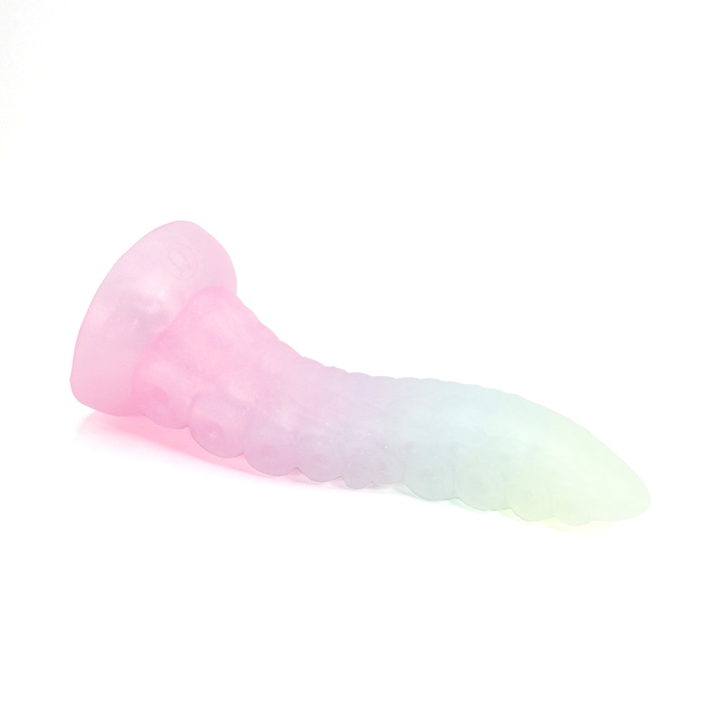 Dark Mantle Tentacle Small 00-31 Soft Near Clear Seaglass CS Suction Base