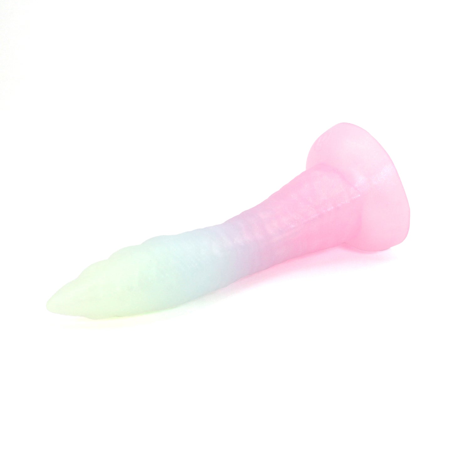 Dark Mantle Tentacle Small 00-31 Soft Near Clear Seaglass CS Suction Base