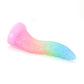 Dark Mantle Tentacle Medium 00-31 Soft Near Clear Neon Blue Seaglass UV Suction Base