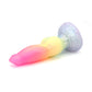 Direwolf Large 00-31 Soft Near Clear Rainbow Shimmer UV Suction Base