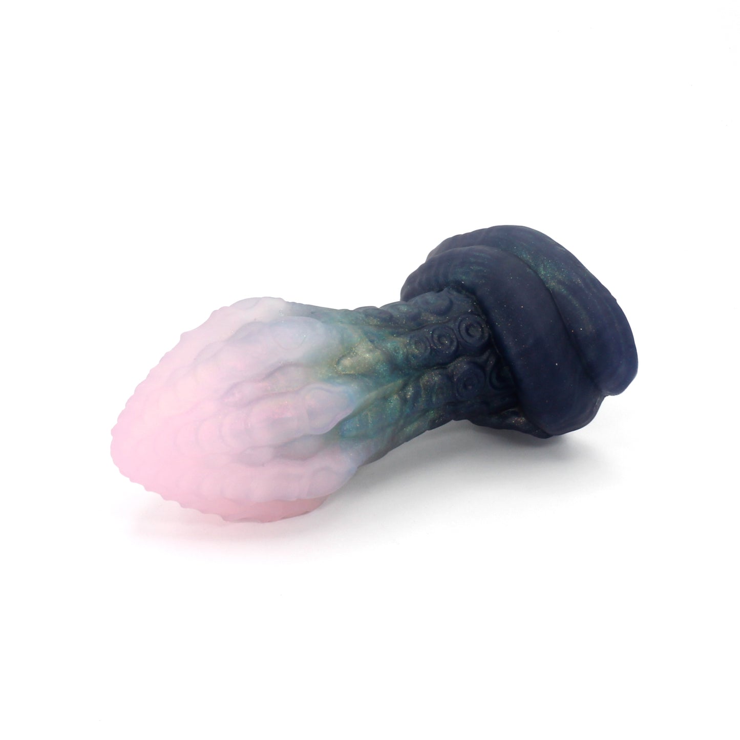 Dark Mantle Plug Large 00-31 Soft Near Clear Holiday Twinkle GITD CS