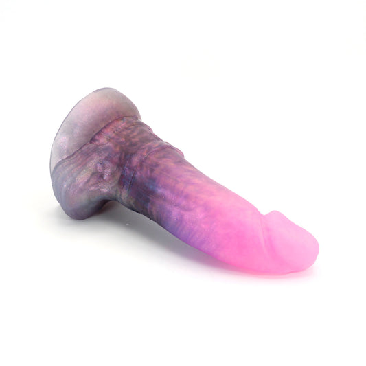 Astarion the Vampire Rogue Small 00-31 Soft Near Clear Nebula UV Color Shift Suction Base
