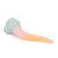 Dragon's Tail Medium 00-31 Soft Near Clear Halloween Seaglass